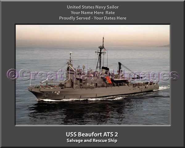 USS Beaufort ATS 2 : Personalized Navy Ship Photo ⋆ Personalized US ...