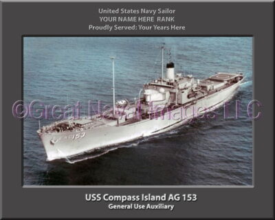 USS Comfort AH 3 Personalized ship Photo