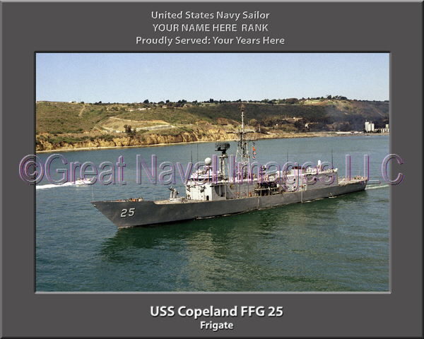 USS Copeland FFG 25 : Personalized Navy Ship Photo ⋆ Personalized US ...