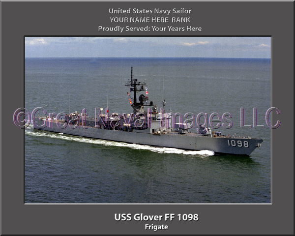 USS Glover FF 1098 : Personalized Navy Ship Photo ⋆ US Navy Veteran ...