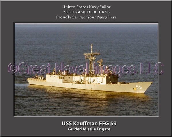 USS Kauffman FF 59 : Personalized Navy Ship Photo ⋆ Personalized US ...