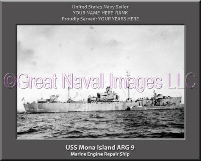 USS Mona Island ARG 9 Personalized Navy Ship Photo