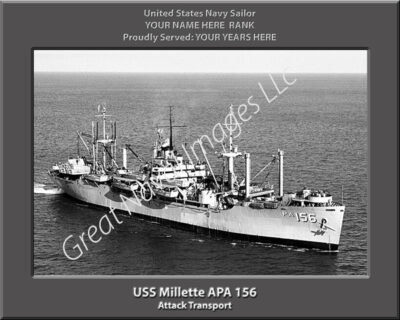 USS Mellette APA 156