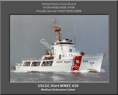 USCGC Alert WMEC 630 Personalized Photo