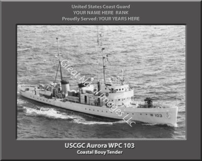 USCGC Aurora WPC 103 Personalized Photo