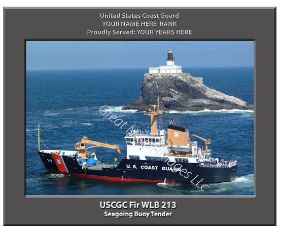 USCGC Fir WLB 213 Personalized Photo