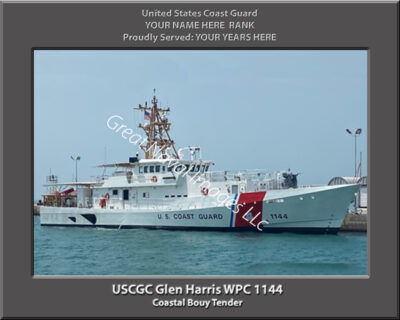 USCGC Glen Harris WPC 1144 Personalized Photo