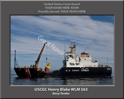 USCGC Henry Blake WLM 563 Personalized Photo