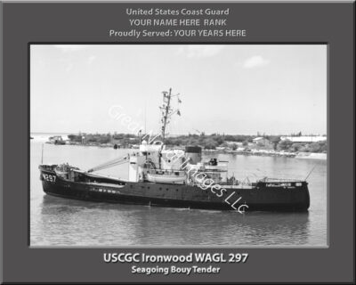 USCGC Ironwood WAGL 297 Personalized Photo