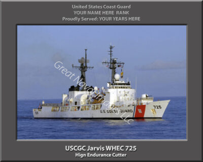 USCGC Jarvis WHEC 725 Personalized Coast Guard Photo