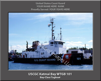 USCGC Katmai Bay WTGB 101 Personalized Coast Guard Photo