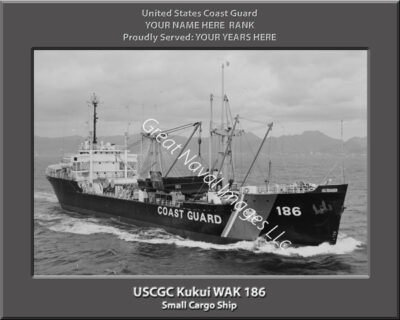 USCGC Kukui WAK 186 Personalized Cutter Photo
