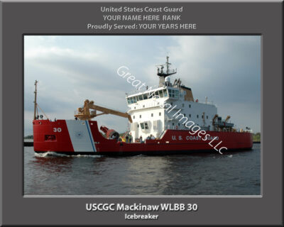 USCGC Mackinaw WLBB 30 Personalized Photo