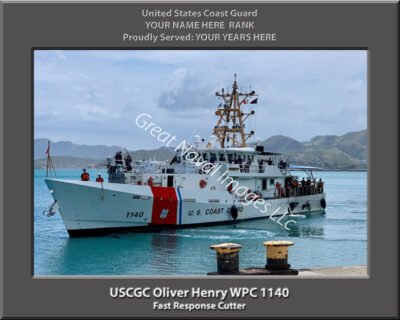 USCGC Oliver Henry WPC 1140 Personalized Photo