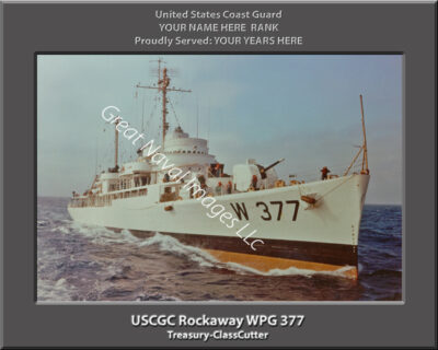 USCGC Rockaway WPG 377 Personalized Photo