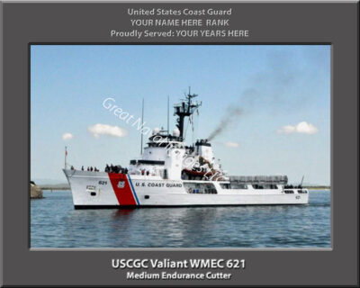 USCGC Valiant WMEC 621 Personalized Photo