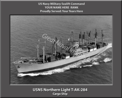 USNS Northern Light T-AK-284 Personalized Photo