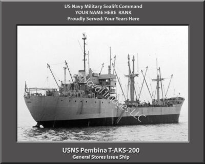 USNS Pembina T-AKS-200 Personalized Photo