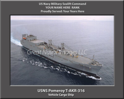 USNS Pomeroy T-AKR-316 Personalized Photo