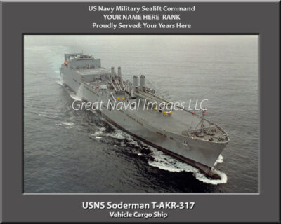 USNS Soderman T-AKR-317 Personalized Photo