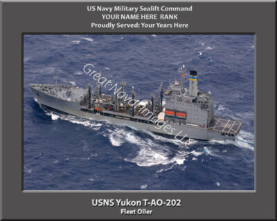 USNS YukonT-AO-202 Personalized Photo