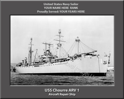 USS Chourre ARV 1 Personalized Photo