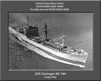 USS Grainger AK 184 Personalized Photo