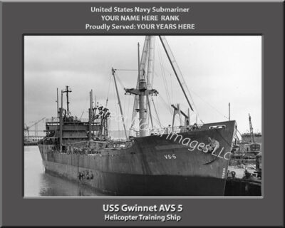 USS Gwinnet AVS 5 Personalized Photo