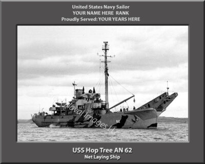 USS Hop Tree AN 62 Personalized Photo