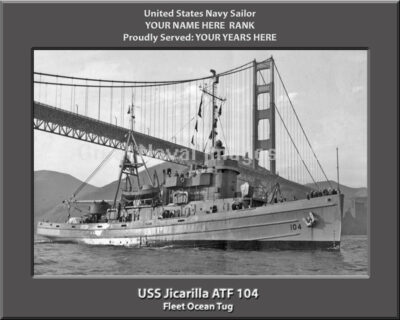 USS Jicarilla ATF 104 Personalized Photo