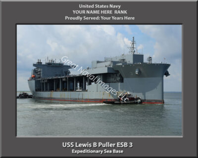 USS Lewis B Puller ESB 3 Personalized Ship Photo