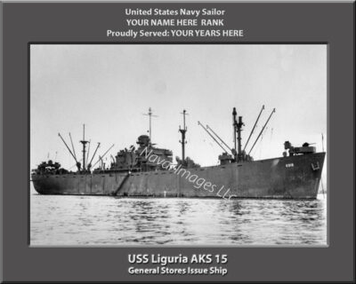 USS Liguria AKS 15 Personalized Photo