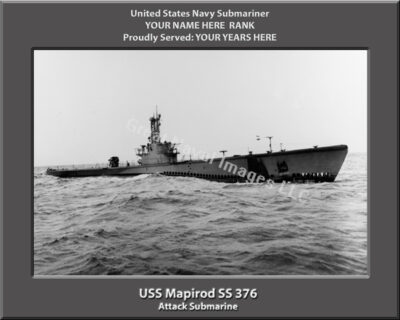 USS Mapiro SS 376 Personalized Photo