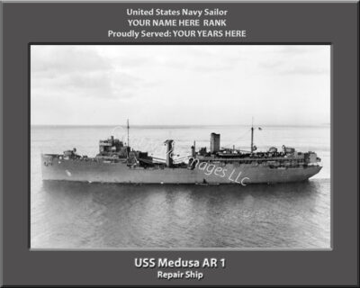 USS Medusa AR 1 Personalized Photo