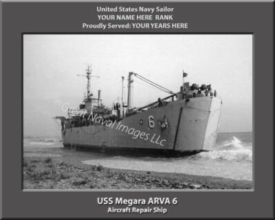 USS Megara ARVA 6 Personalized Photo