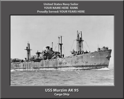 USS Murzim AK 95 Personalized Photo