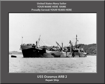 USS Oceanus ARB 2 Personalized Photo