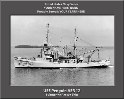 USS Penguin ASR 12 Personalized Photo