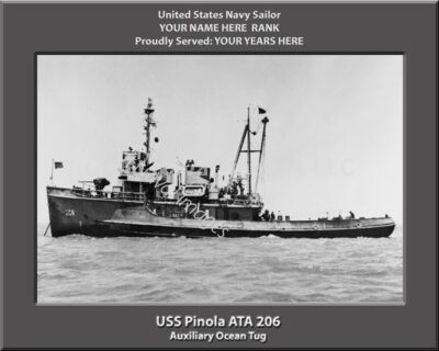 USS Pinola ATA 206 Personalized Photo