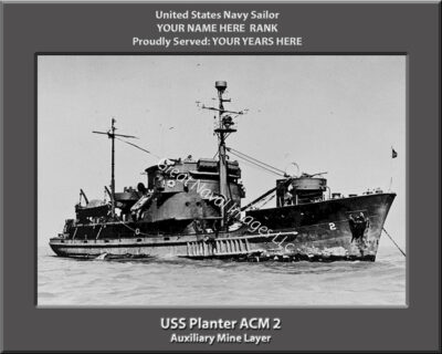 USS Planter ACM 2 Personalized Photo