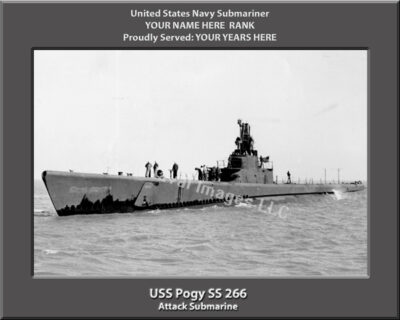 USS Pogy SS 266 Personalized Photo