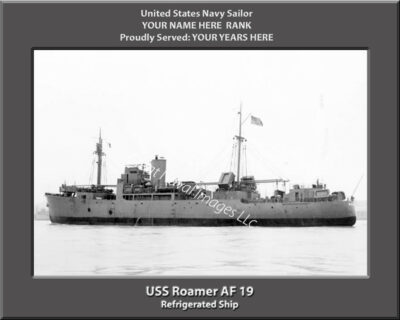 USS Roamer AF 19 Personalized Photo