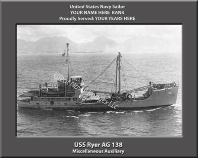 USS Ryer AG 138 Personalized Photo