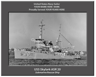 USS Skylark ASR 20 Personalized Photo
