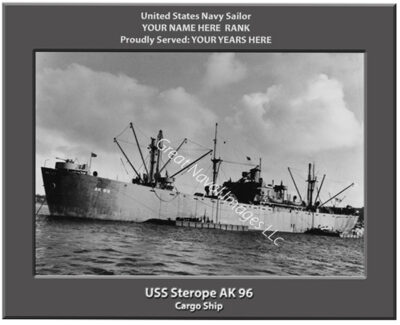 USS Sterope AK 96 Personalized Photo