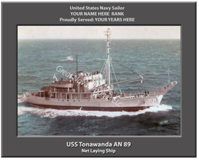 USS Tonawanda AN 89 Personalized Photo