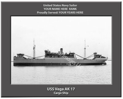USS Vega AK 17 Personalized Photo