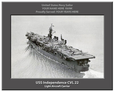 USS Independence CVL 22 Navy Ship Photo