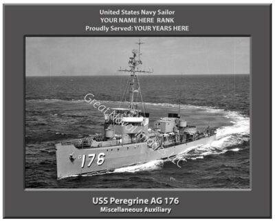 USS Peregrine AG 176 Navy Ship Photo