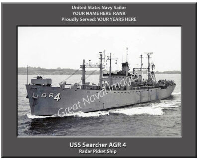 USS Searcher AGR 4 Navy Ship Photo